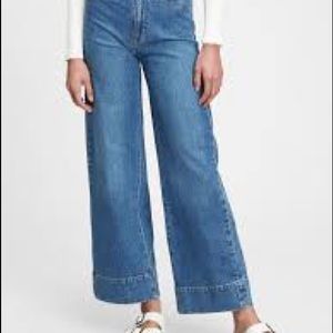 Gap Sky High Wide Leg Jeans - size 34